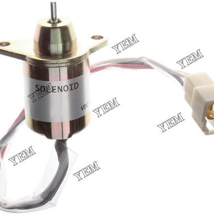 Stop Solenoid 119653-66500 For Yanmar 3TNE74 3TNE68 Engine 12V