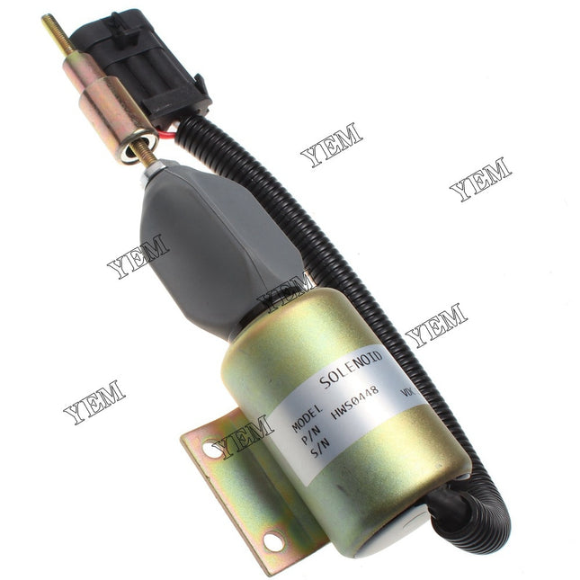 Fuel Shutoff Solenoid F3HZ-9N392-D 12V Ford Heavy Duty Truck 2003ES-12E6UC4B5S2