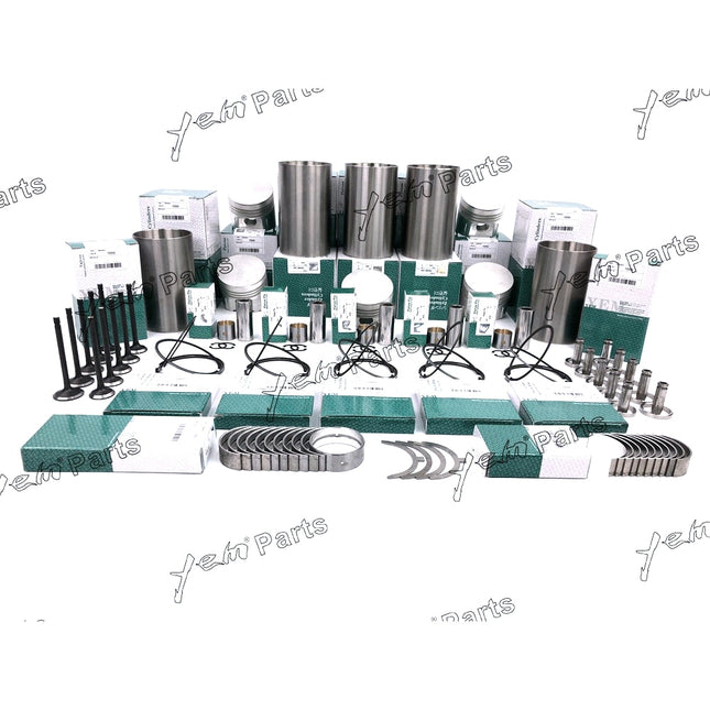 For Kubota L4150 Tractor 5 Cylinder F2302 Engine Overhaul Rebuild Kit