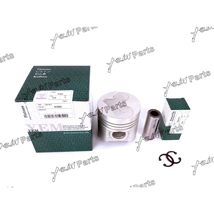 Piston Set STD 80mm For Kubota V1903 Engine Parts