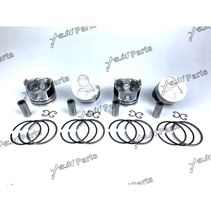 Piston + Ring Kit Set STD 78mm For Kubota V1505 / D1105 Engine Parts