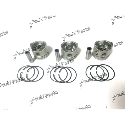 Piston Set STD 70mm For MITSUBISHI L3C x3 PCS Engine Parts