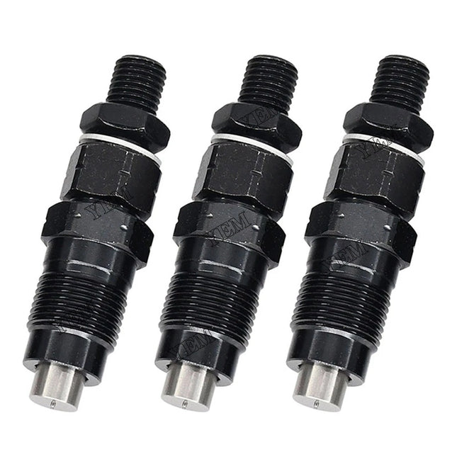 3 x Fuel Injector 131406360 SBA131406360 For Holland Shibaura Case Tractors