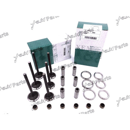 1 Set Valve Guide Seat Intake Valve & Exhaust Valve For Kubota D902 Engine