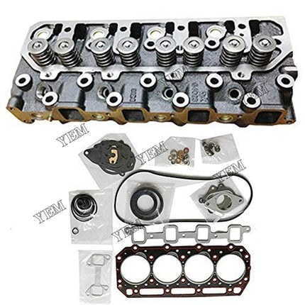 Complete Cylinder Head Valves + Full Gasket Set For Cummins A2300 A2300T Engine