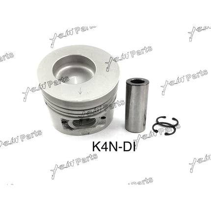 Piston + Ring Set STD For Mitsubishi K4N-DI x4 SETS Engine Parts