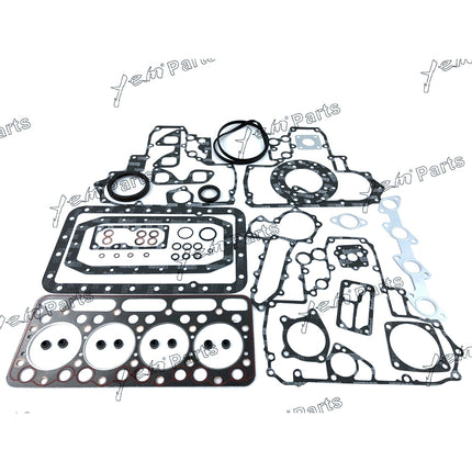 1 Set Full Gasket Kit & Cylinder Head For Kubota V1702 Engine