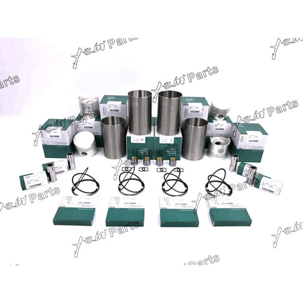 Liner Kit Set STD For Kubota V1702 (Liner + Piston + Piston Ring + Pin Bush x4 ) Engine Parts