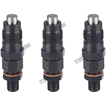 3x Fuel Injectors 16001-53000 For Kubota RTV900G RTV900T ZD18 ZD21 ZD221 ZD321