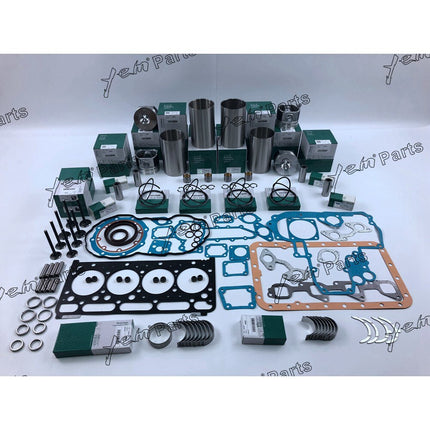 New Overhaul Rebuild Kit For Kubota V2403T V2403M V2403 4 Cylinder Engine