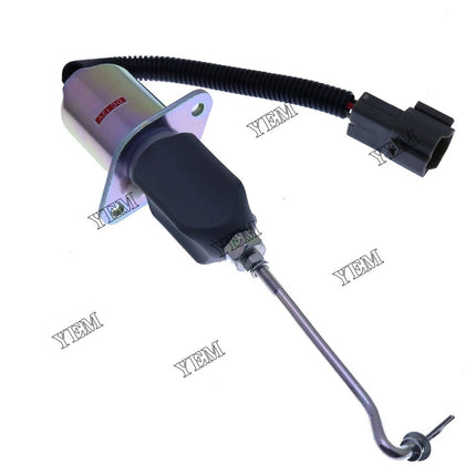 12V New Stop solenoid 32A87-15100 For ECOMAT Shovel For Mitsubishi S4S-Z1DT61ES