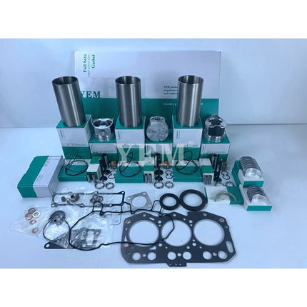 Rebuild Kit For Yanmar 3TNV76 Engine For Caterpillar 301.7D CR 301.7DCR Excavator