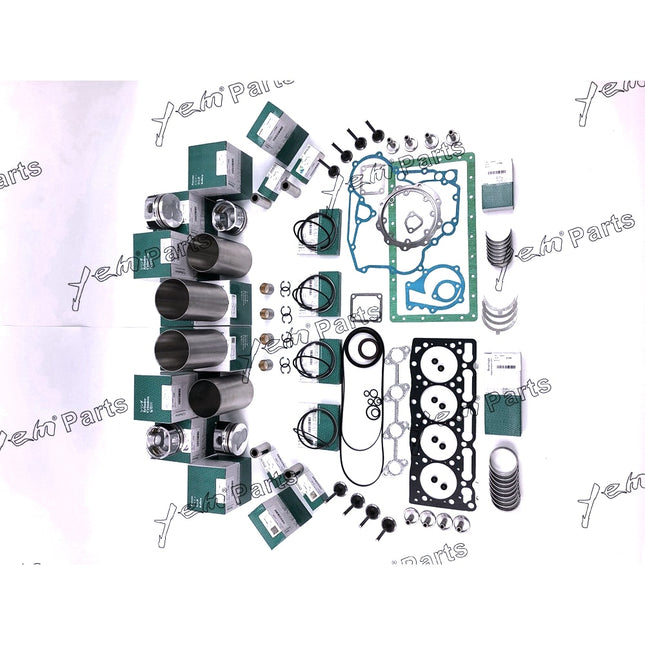 V1505 V1505D V1505T Overhaul Rebuild Kit Full Gasket Piston For Kubota Engine