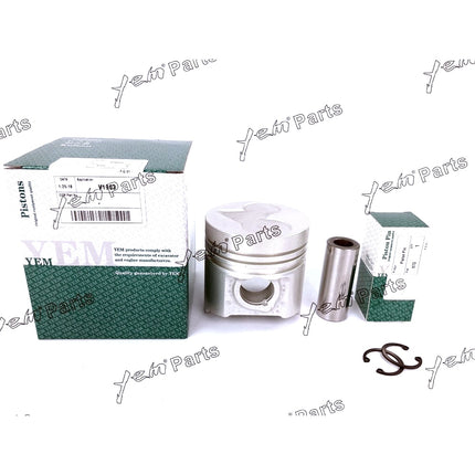 Piston Set STD 80mm For Kubota V1903 Engine Parts