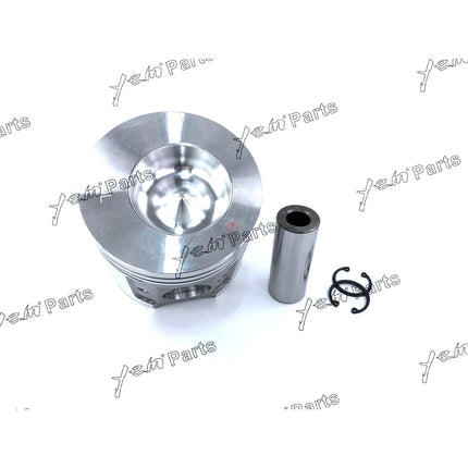 4 Set Piston & Rings & One Gasket Set Kit For Yanmar 4D94 4TNE94 Engine