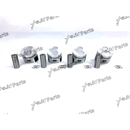 Piston Set 87mm + 0.50mm For Kubota V2203-DI Engine Parts