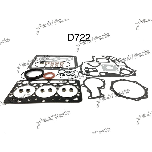 Full Gasket Set For Kubota D722 / 3D66 Engine Parts
