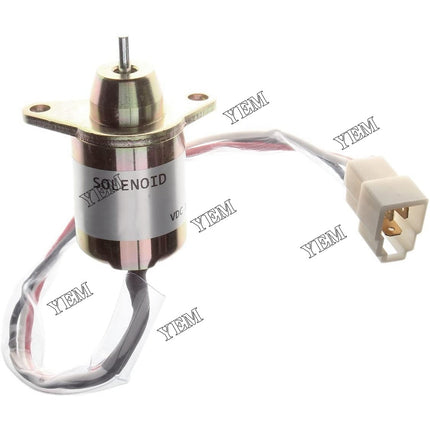 Stop Solenoid 119653-66500 For Yanmar 3TNE74 3TNE68 Engine 12V