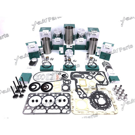 Overhaul Engine Rebuild Kit & Cylinder liner For Kubota D950 Engine W Valve