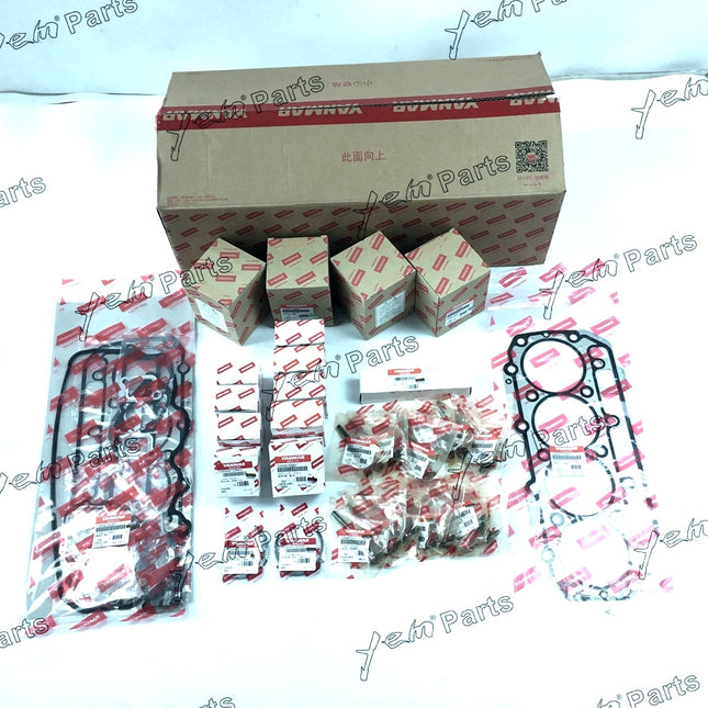 For Yanmar 4TNV98 4TNV98T Engine Rebuild Kit For Takeuchi TL130 TB175