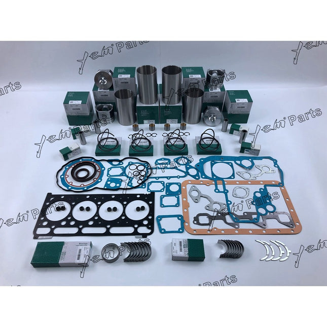 V2403 Rebuild Kit Piston Ring Liner Gasket Bearing For Kubota Engine Parts