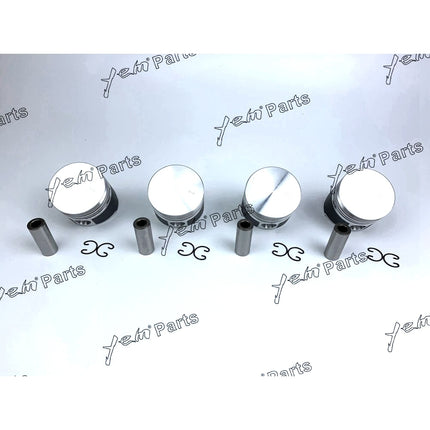 Piston Set STD 72mm For Kubota ZB600 / D850 / V1100 Engine Parts