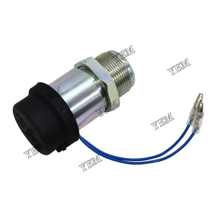 MM409-67001 Fuel Flameout Solenoid Valve 12V For CAT E305 E305C E306 K4N Engine