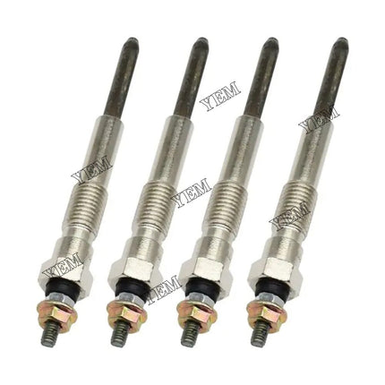 4 PCS 4D95L-1 Engine Glow Plug For Komatsu 4D95L-1FF 4D95L-1 PC75UU-2 Excavator
