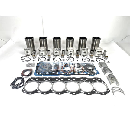 6D15(T) Engine Overhaul Rebuild Kit Fit For Mitsubishi Excavator Piston ME032870