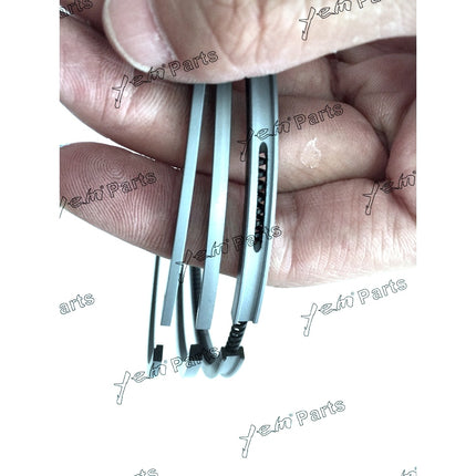 6 Sets Piston Rings For Mitsubishi S6S Engine Forklift Parts