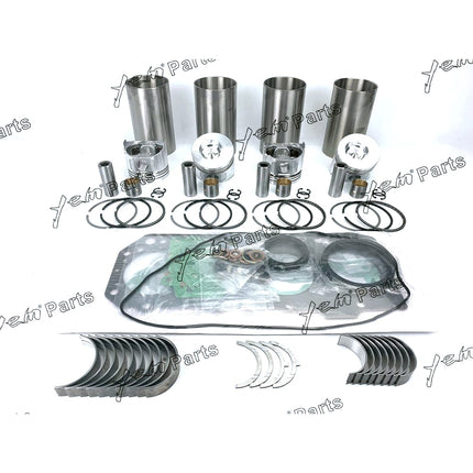 Overhaul Engine Rebuild Kit For Yanmar 4TN82 4TNE82 4D82 cylinder liner