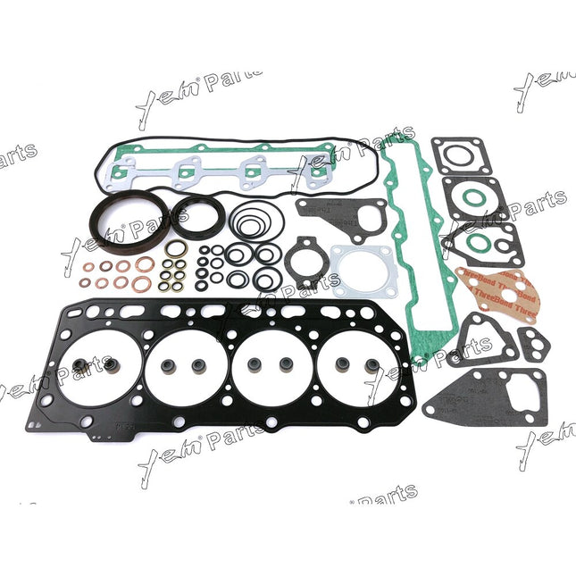 Piston,Full Gasket, Bearing, Rings, Bush,Thrust Washer For Yanmar 4TNE88 Engine