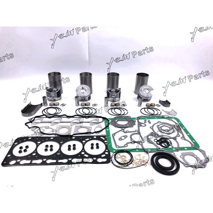 V3300 V3300-DI-T Overhaul Rebuild Kit For Kubota S250 T225 245 Loader