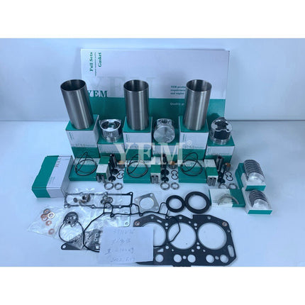 Rebuild Kit For Yanmar 3TNV76 Engine For Caterpillar 301.7D CR 301.7DCR Excavator
