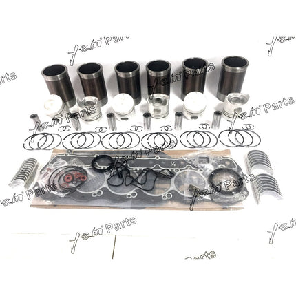Overhaul Engine Rebuild Kit & Cylinder liner For Mitsubishi 6D14 6D14T