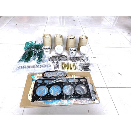 Overhaul Kit STD With Valve For kubota V2203 V2203B V2203T Bobcat 753 763 773