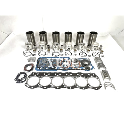 6D15(T) Engine Overhaul Rebuild Kit Fit For Mitsubishi Excavator Piston ME032870