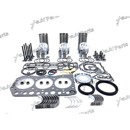 3TN75-RJ 3TN75L 3TN75 Overhaul Rebuild kit For Yanmar John Deere 855 856 W Valve