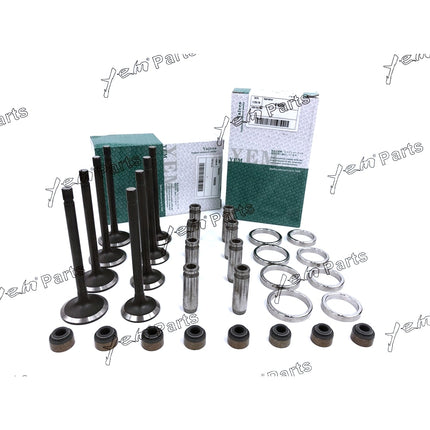 1 Set Engine Valve Guide Intake & Exhaust Valve For Mitsubishi 4D31 Engine