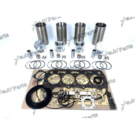 Rebuild Kit For Shibaura N844 N844T Engine Piston Ring Gasket Bearing W Valves