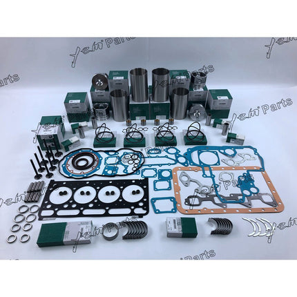 New Overhaul Rebuild Kit For Kubota V2403T V2403M V2403 4 Cylinder Engine