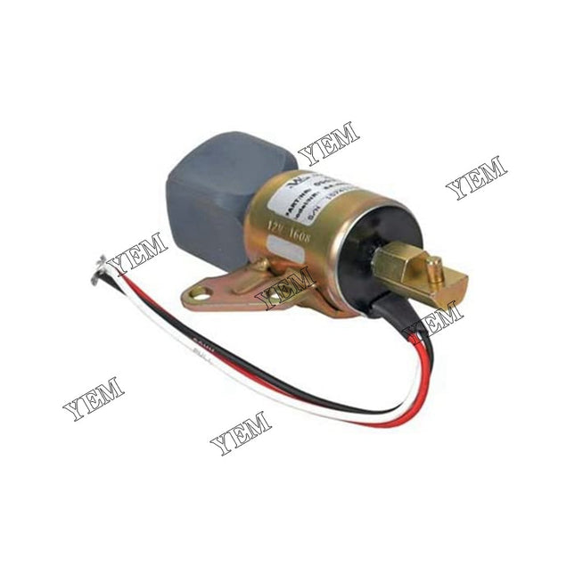 Kubota D722 D902 Z482 Fuel Shut Off Solenoid 1756ES-24SUL5B1S5 Stop Device