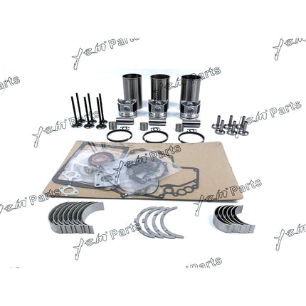 For Mitsubishi K3B Engine For Nissan H-15 N120 N150 Loader Overhaul Rebuild Kit
