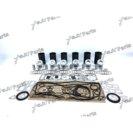 6HK1 Rebuild Kit For Isuzu Engine Hitachi ZAX350-3 Kobelco Kato Excavator Dozer