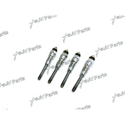 For Komatsu Engine 4D94 4D95L 4D95S 4 PCS Glow Plug 12V