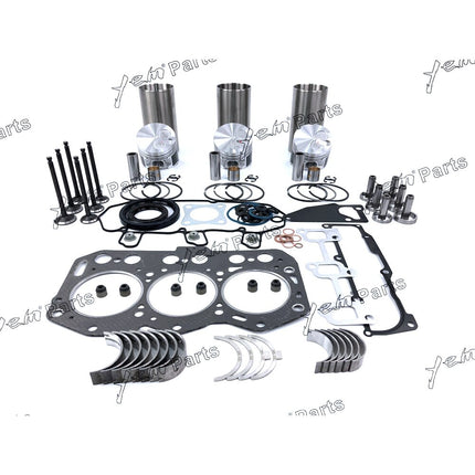 3TNV76 Overhaul Rebuild Kit For Yanmar Engine For John Deere 1435 X495 X950R Tractor