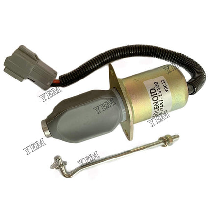 Stop solenoid 32A87-15100 For ECOMAT Shovel Mitsubishi S4S-Z1DT61ES