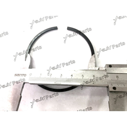 Piston + Ring Kit Set Oversize 73mm ( + 0.50mm) Mitsubishi K4D x4 PCS (MM436618) Engine Parts