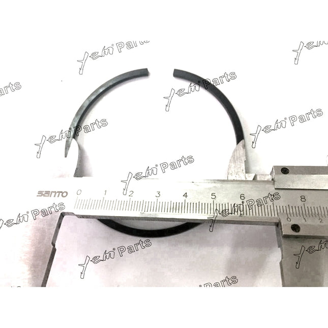 Piston + Ring Kit Set Oversize 73mm ( + 0.50mm) Mitsubishi K4D x4 PCS (MM436618) Engine Parts