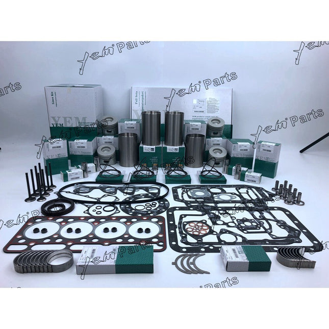V1902 V1902BH Overhaul Rebuild Kit For Kubota Engine For THOMAS Loader T173 T133 784